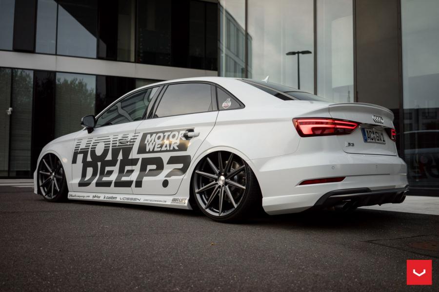  Audi S3 Sedan on Vossen Wheels (VFS10) 2017 года  (фото 28 из 52)